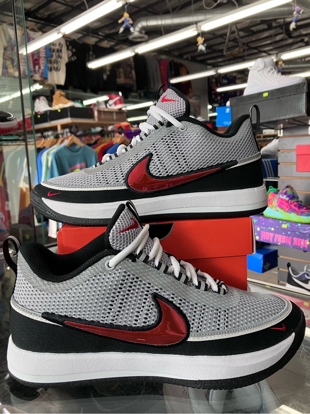 Nike Book 2 Spiridon Sport Red Size 9